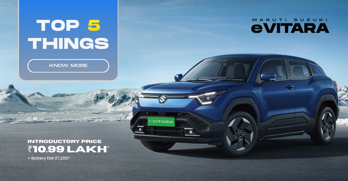 eVitara Top 5 Things to Know